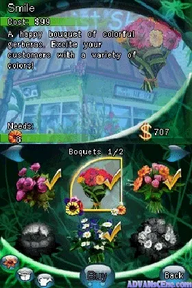 Florist Shop (USA) screen shot game playing